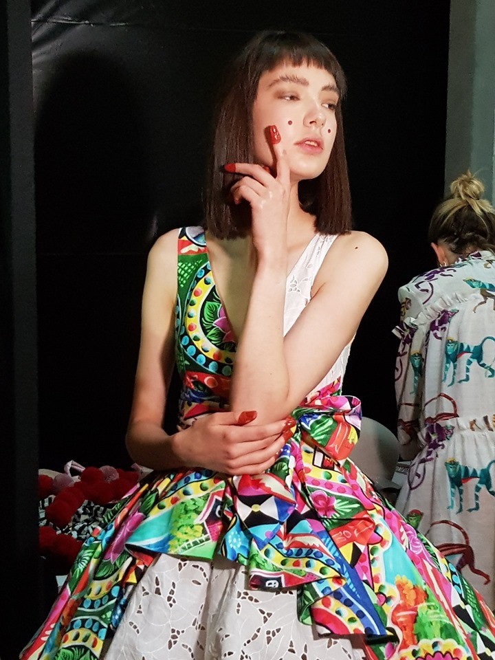 The Stella Jean Show SS20 Marie-Louise Coster nails