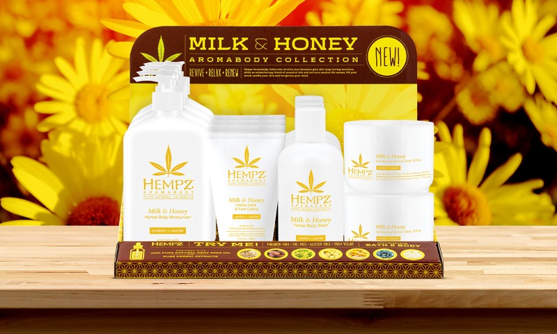 have introduced their new Milk & Honey Collection of skincare products ...
